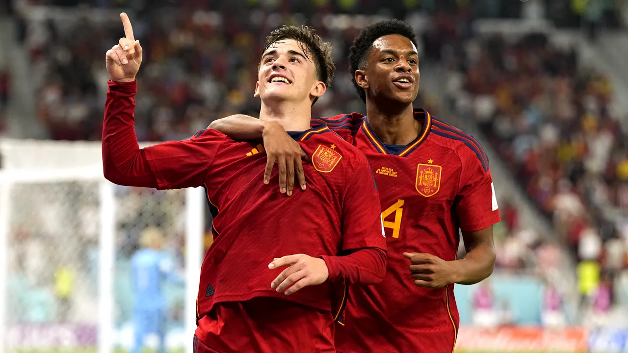 Cupa Mondială: Fiesta cu 7 goluri în Spania – Costa Rica. Gavi, cel mai tânăr marcator din istoria Spaniei