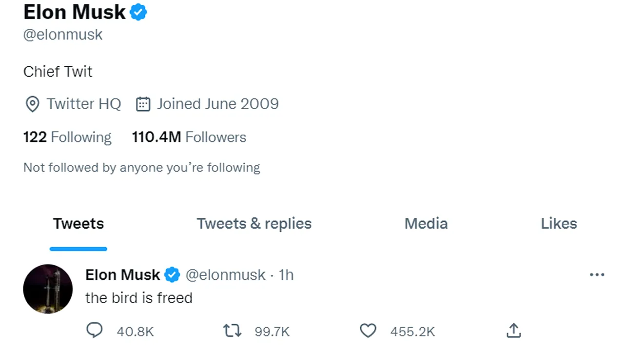 E oficial: Elon Musk a cumpărat Twitter
