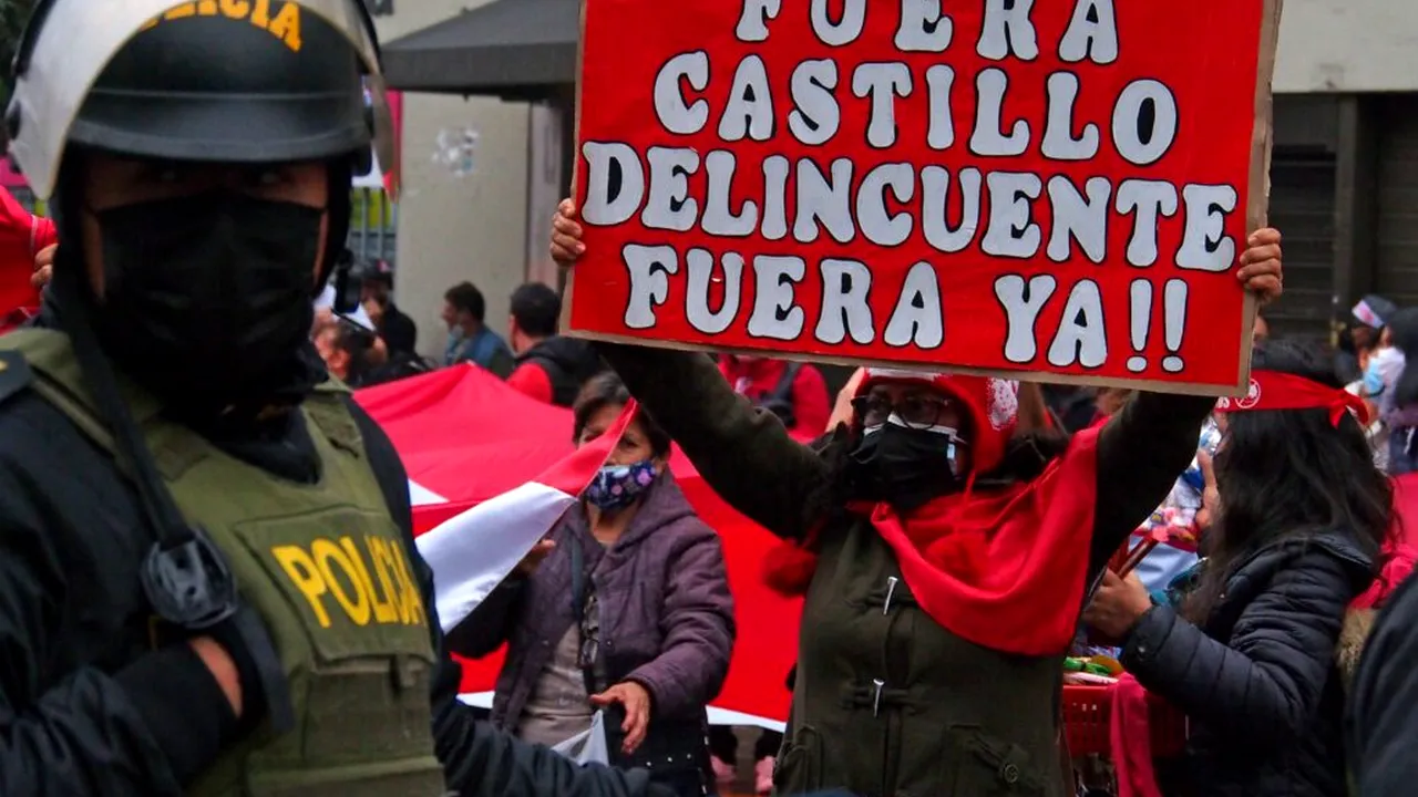 Fostul președinte peruan Pedro Castillo condamnat pentru conspirație