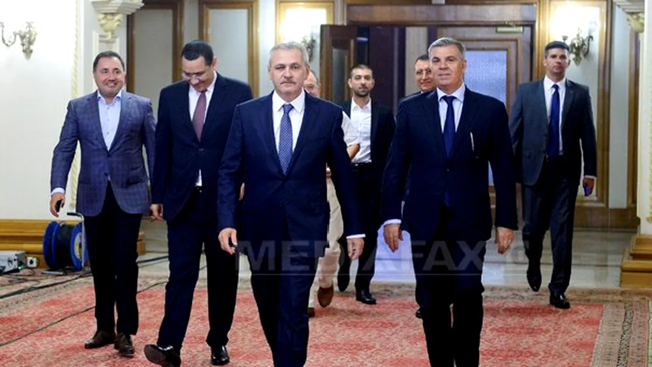 PSD a votat în unanimitate sprijinul pentru Guvernul Ponta. Dragnea: Decizia politică a PSD a fost să respingem moţiunea de cenzură - FOTO