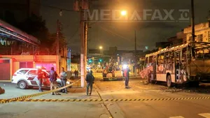 Incidente la Sao Paulo după eliminarea Braziliei în semifinalele Cupei Mondiale - FOTO