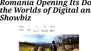 VARIETY, despre cinematografia din România: Ţara asociată în trecut cu Dracula şi Ceauşescu îşi deschide porţile lumii digitale şi showbiz-ului