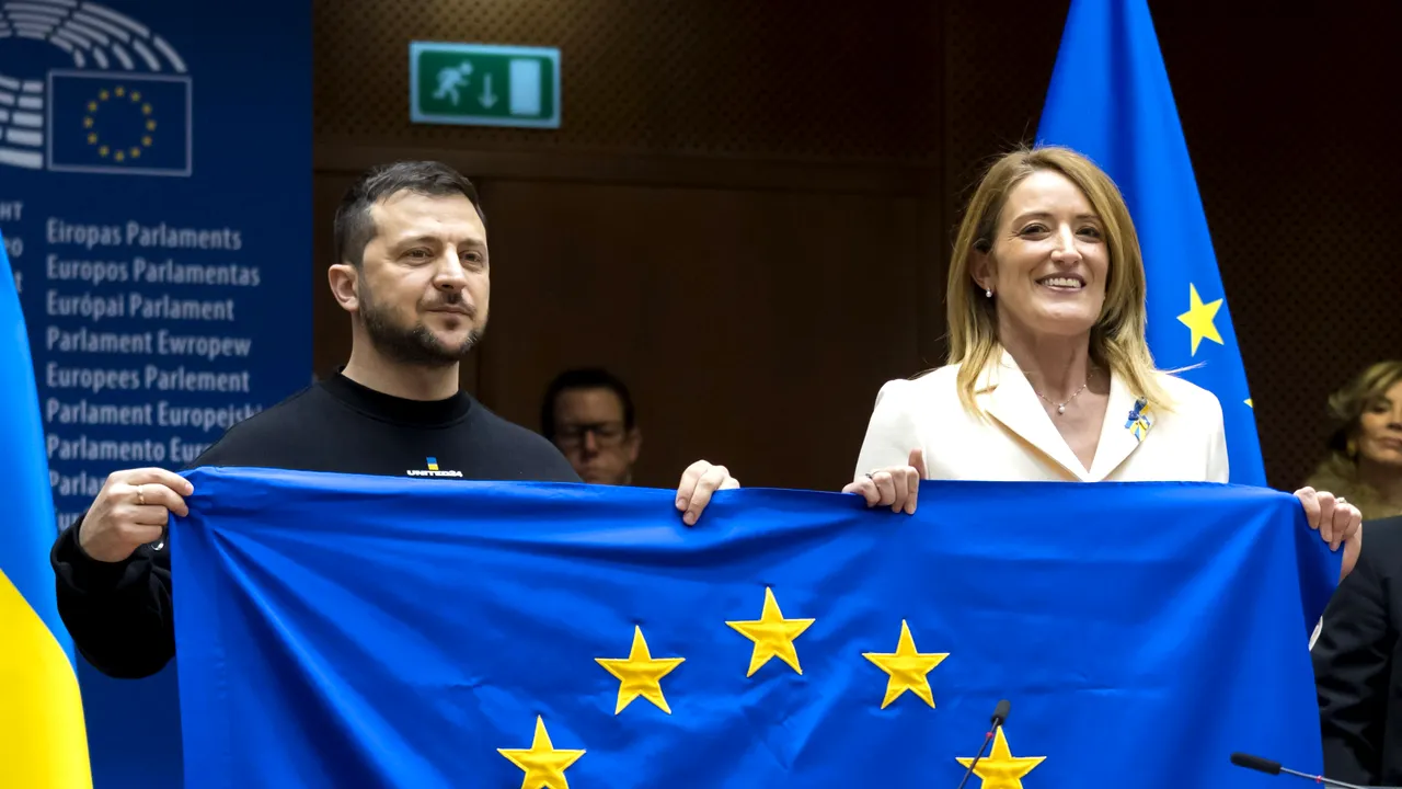 Roberta Metsola spune că Ucraina ar putea începe negocierile de aderare la UE în acest an