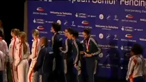 Organizatorii CE de scrimă de la Sheffield au greşit imnul României. Cum au reacţionat sportivele românce când au auzit 