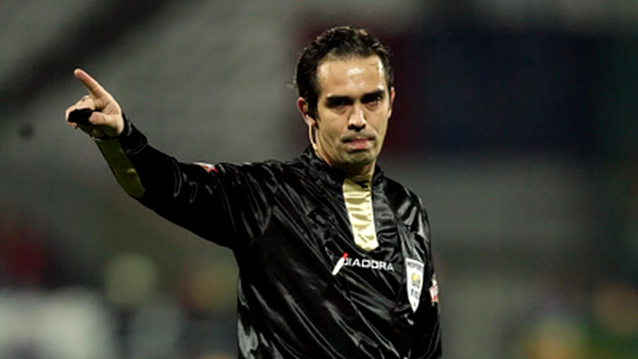 Augustus Constantin va arbitra partida FC Braşov - FC Timişoara