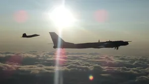 Avioane de vânătoare americane, mobilizate pentru interceptarea unor bombardiere NUCLEARE ruse în Alaska | FOTO