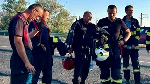Incendiul de pe platforma Oltchim: Nu mai există focare active