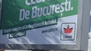 Panou al UDMR: Salvăm Clujul de Bucureşti, taxele noastre să îmbogăţească Ardealul, nu Capitala