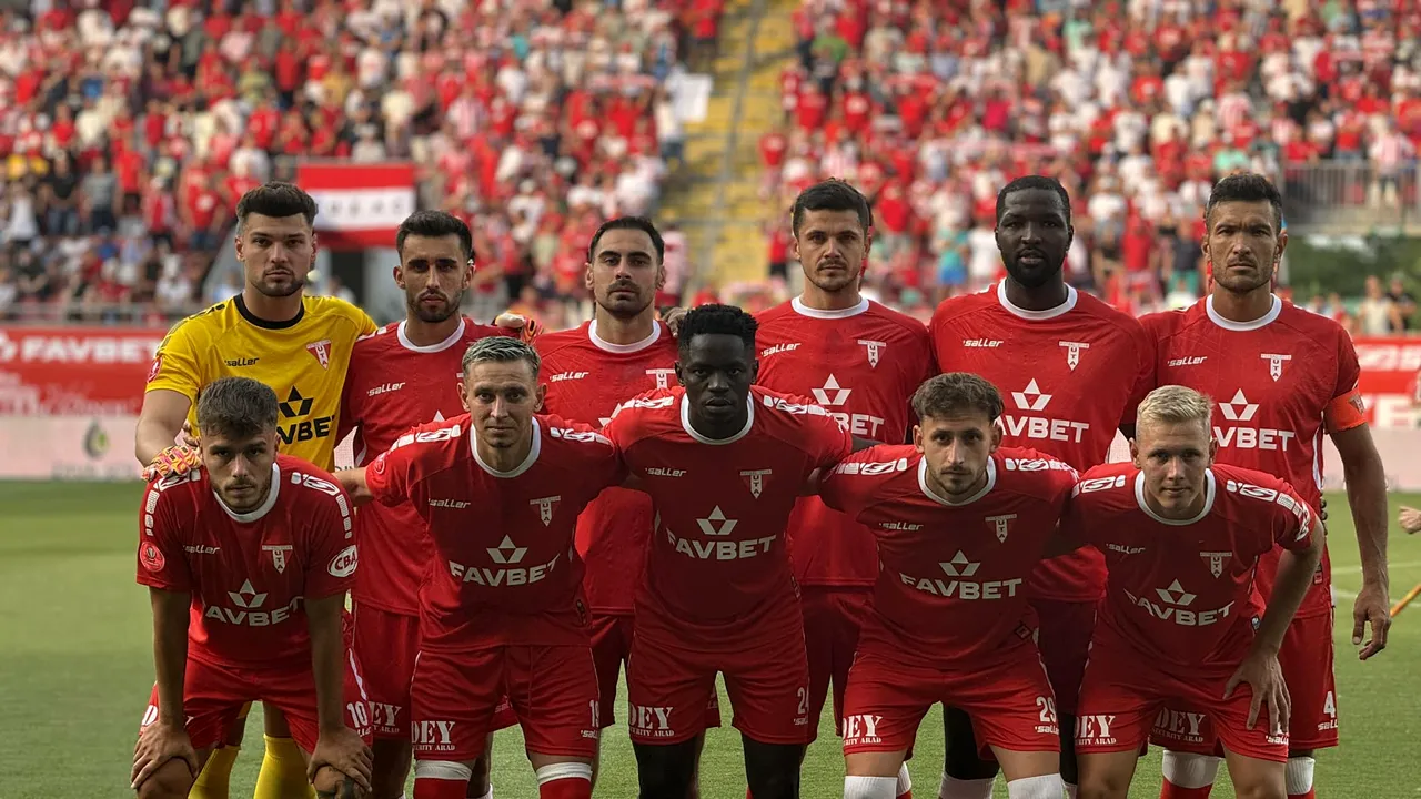 Superliga de fotbal. UTA Arad i-a stricat debutul lui Lennon la Rapid