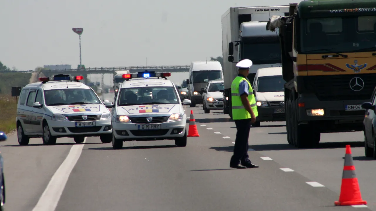 Infotrafic: Circulaţie intensă pe Autostrada Soarelui şi la ieşirea de pe autostrada A4