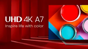 Aﬂaţi-vă mereu în centrul divertismentului – noul televizor Hisense QLED 4K UHD A7