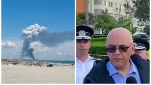 VIDEO Explozia de la Petromidia. Filmul intervenţiei. Raed Arafat: „Forţele au intervenit în 8 minute”
