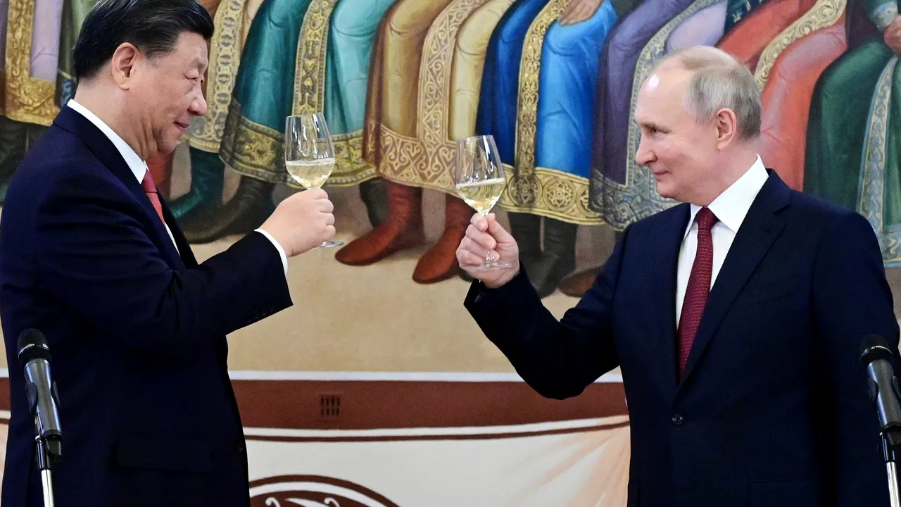 Putin îşi consolidează coaliţia anti-Occident cu ajutorul Chinei