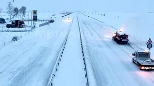 Autostrada A2, ÎNCHISĂ până la kilometrul 80 dinspre Bucureşti către Constanţa