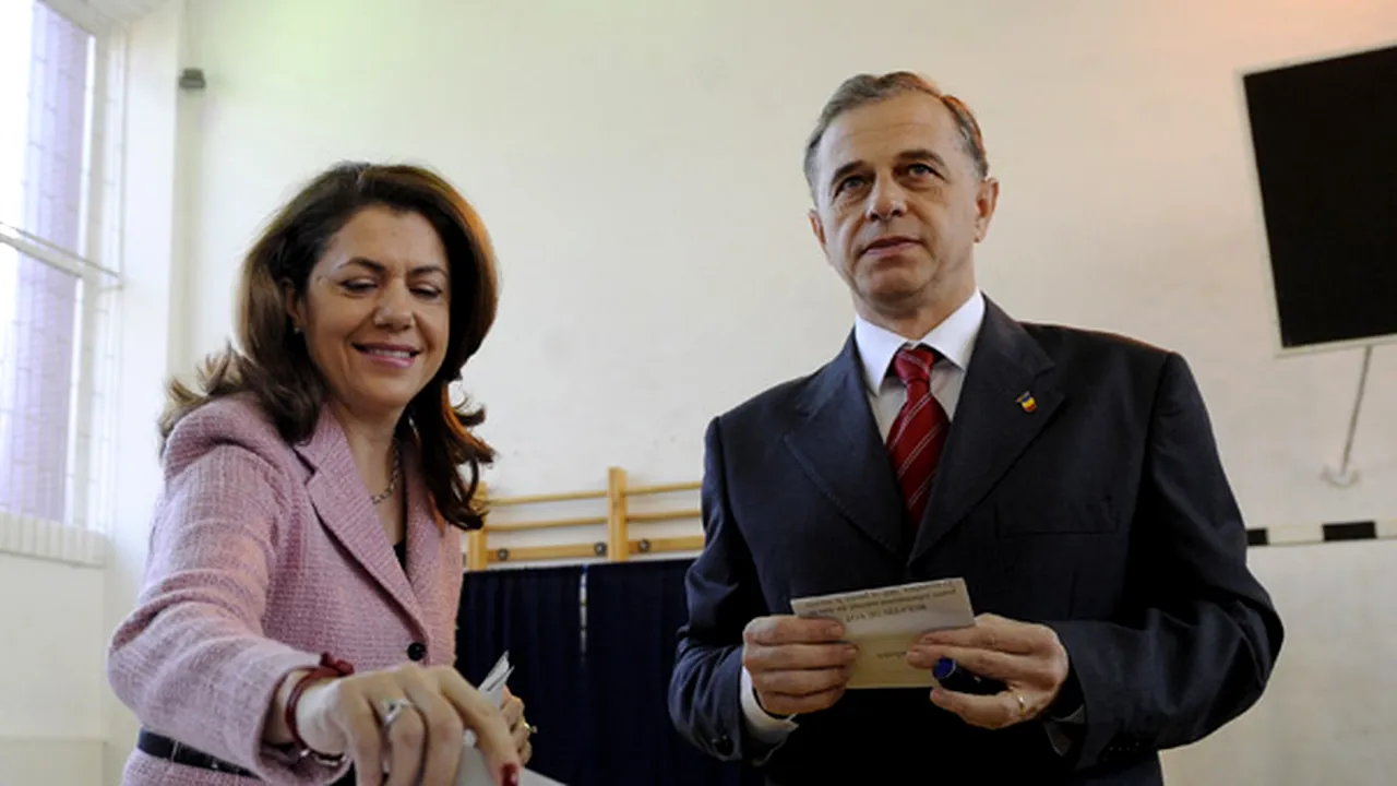 Geoană a votat şi a vorbit despre 