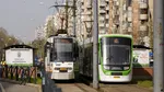 Accident în Capitală: Un tramvai a intrat în cinci mașini și a plecat de la fața locului