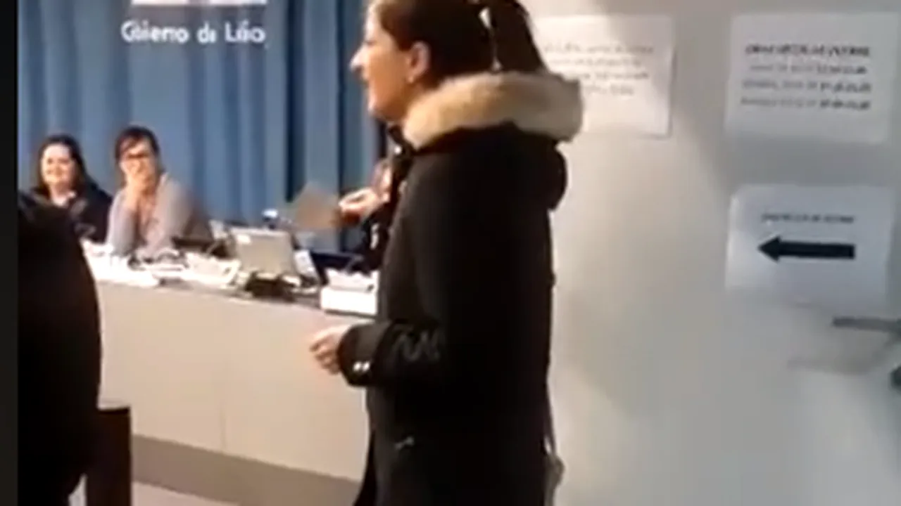 VIDEO | Moment emoţionant la o secţie de vot din Spania. O româncă din Slatina a cântat „Acasă-i România”