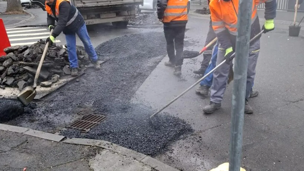 Infrastructură 5: Noi lucrări de reparații pe mai multe străzi din Sectorul 5 (P)