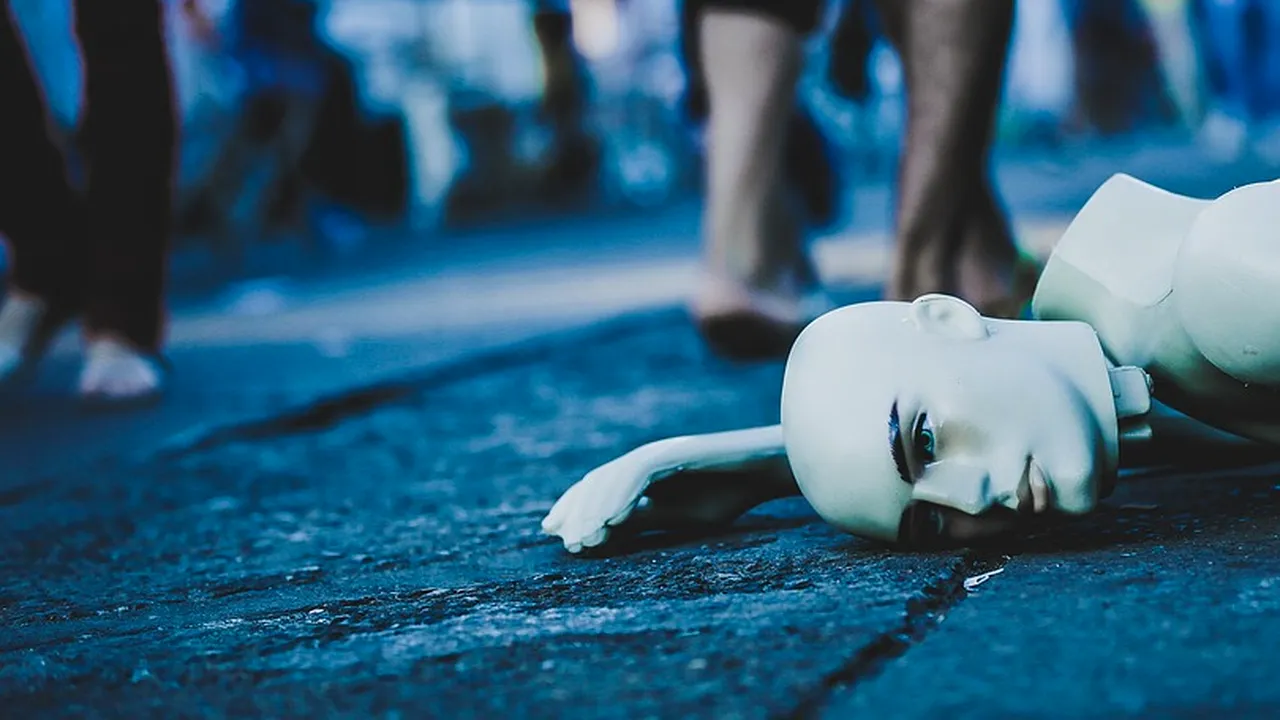 Un bărbat din SUA a protestat  în mod NEOBIŞNUIT, după ce autorităţile l-au obligat să îşi micşoreze gardul. Cu ce şi-a populat grădina FOTO