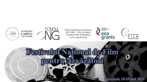 Prima ediţie a Festivalului Naţional de Film pentru Nevăzători, între 15 şi 19 mai, în Bucureşti - VIDEO