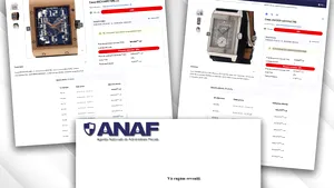 Licitație ANAF cu semne de întrebare: ceas de lux evaluat pe piață la până la 68.000 de euro, adjudecat cu 159.271 de lei. Participanții reclamă că site-ul a picat în momentele decisive ale licitației