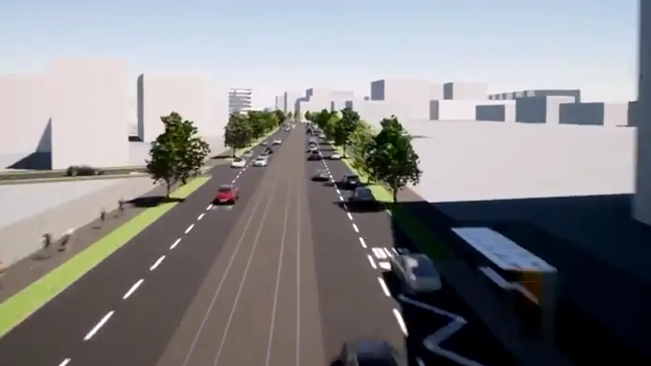 Atenţie corporatişti! Nordul Capitalei se schimbă. Primărie: Două benzi şi o linie nouă de tramvai pe Bulevardul Dimitrie Pompeiu