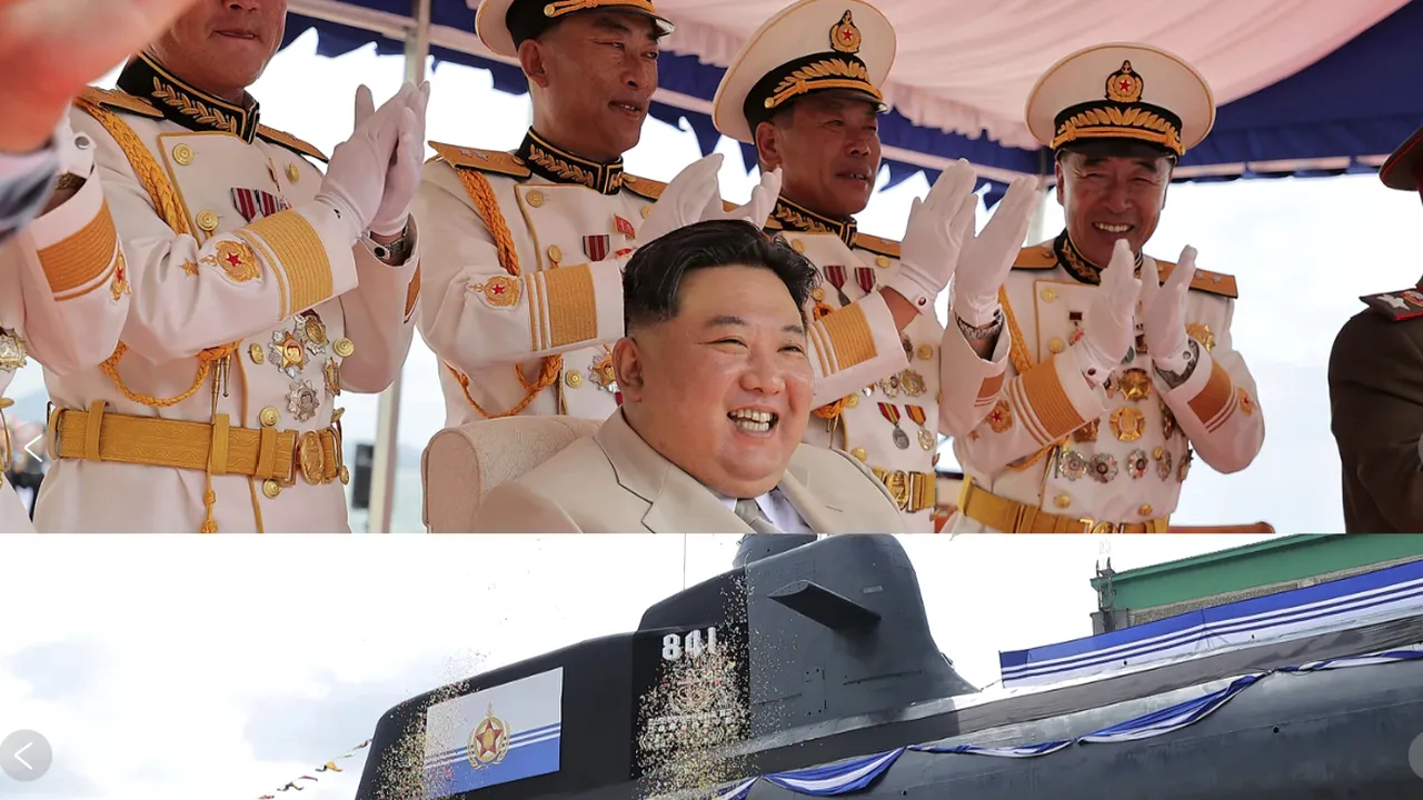 Coreea de Nord anunţă lansarea primului său submarin tactic, dotat cu armament nuclear