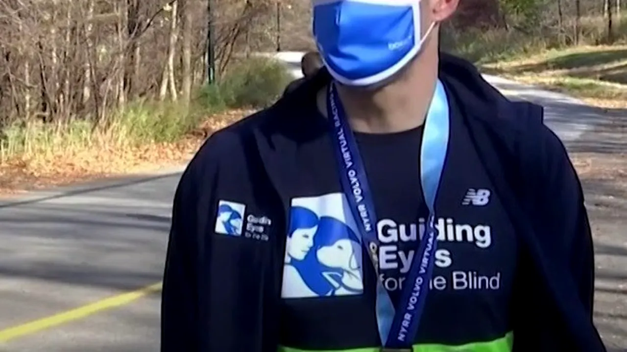 Nevăzător, maratonist cu ajutorul Google şi inteligenţei artificiale VIDEO