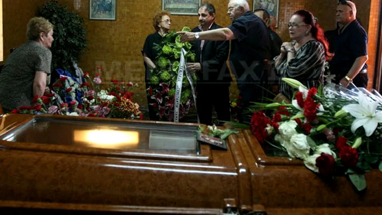Jean Constantin a fost înmormântat pe aleea principală din Cimitirul Central din Constanţa - VIDEO