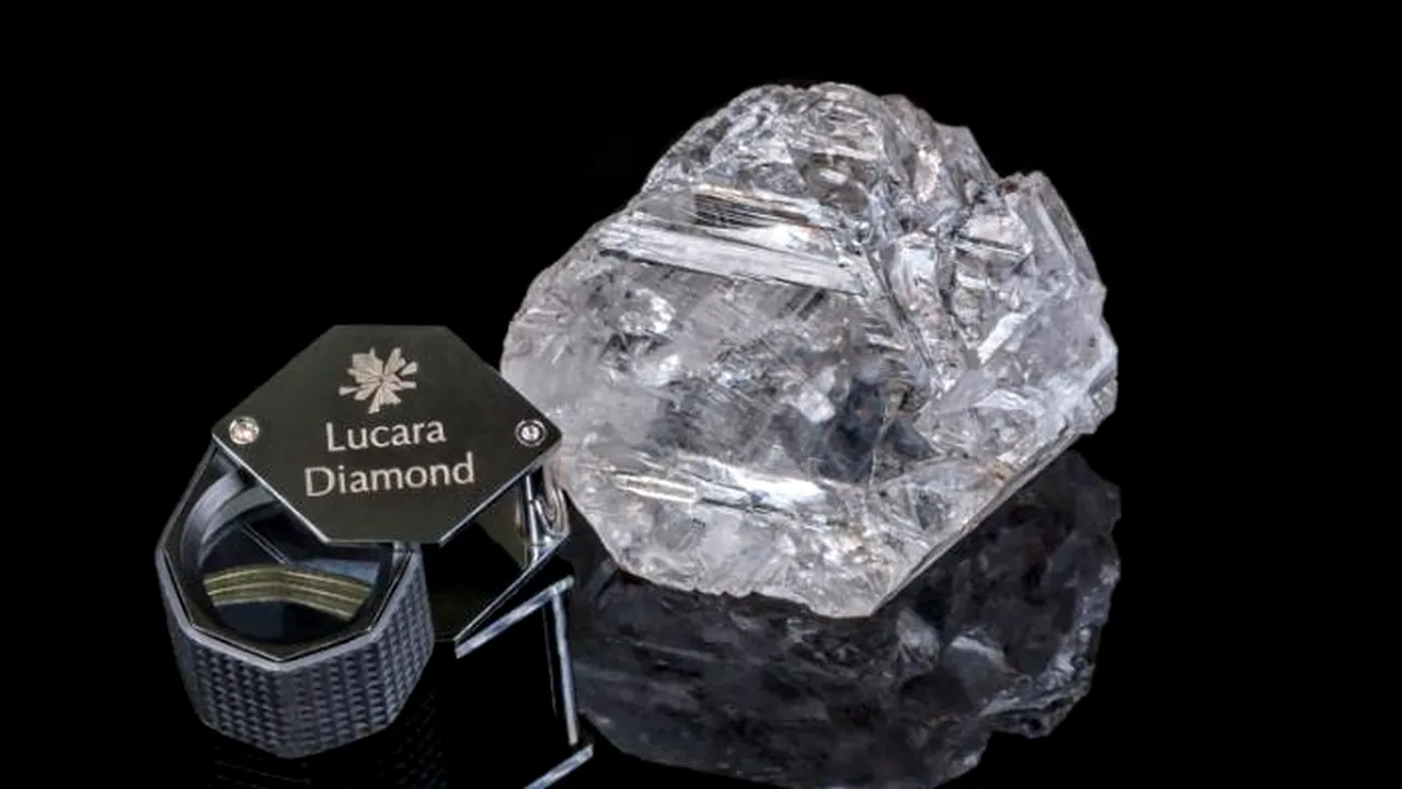 Un diamant spectaculos, cel mai mare din ultimul secol, descoperit în Botswana - FOTO