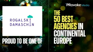 Rogalski Damaschin în topul PRovoke Media al celor mai bune  50 de agenții din Europa Continentală