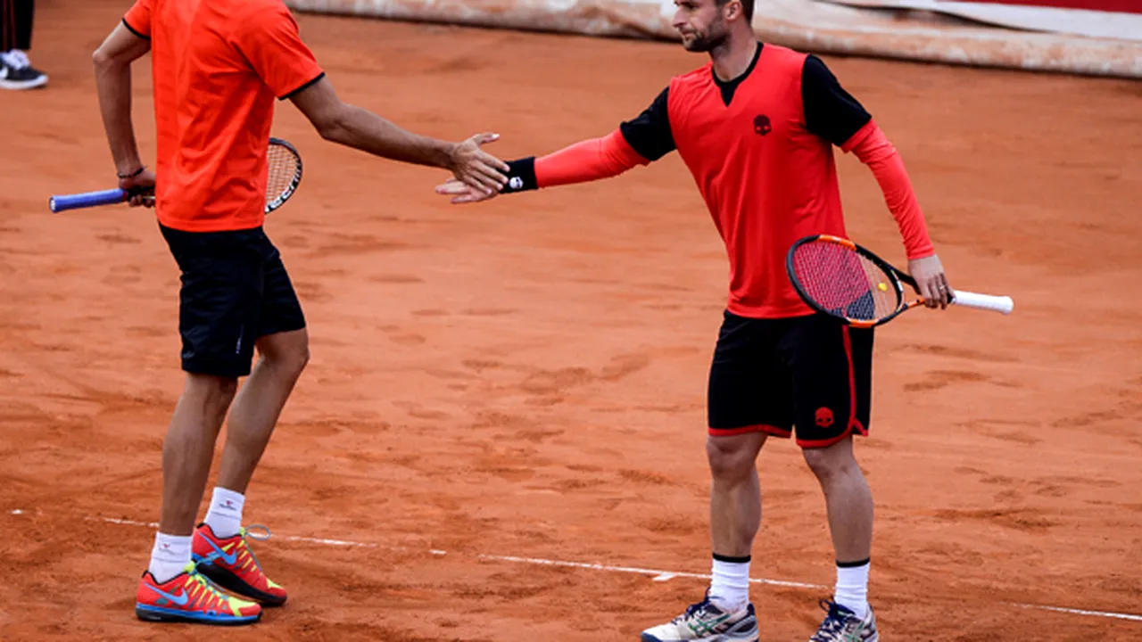 Marius Copil şi Adrian Ungur au câştigat proba de dublu la BRD Năstase Ţiriac Trophy