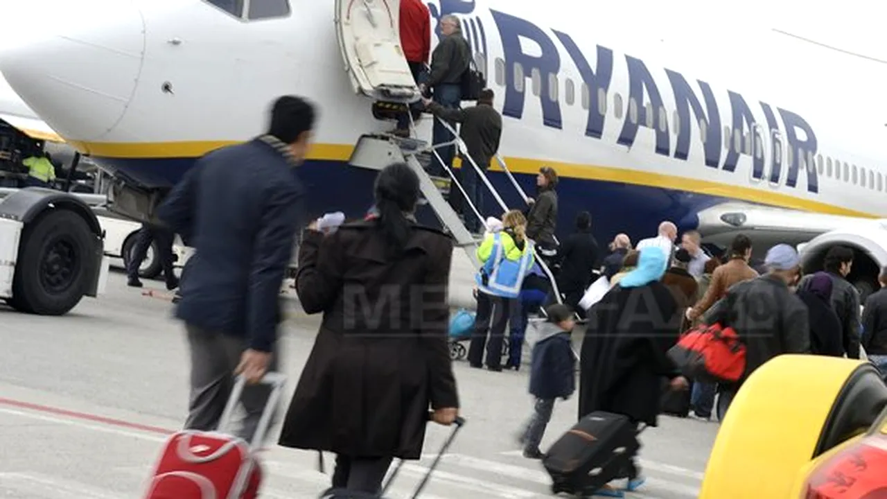 Ameninţare cu bombă la bordul unui avion Ryanair