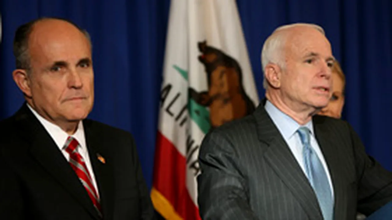 Rudy Giuliani şi-a anunţat retragerea din cursa pentru Casa Albă