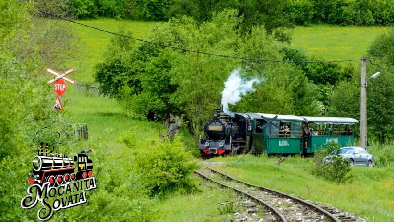 Mocănița de la Sovata, călătoria de poveste care îi farmecă pe turiștii străini