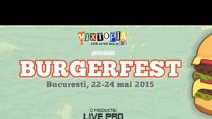 Prima ediţie a BurgerFest, între 22 şi 24 mai, în Bucureşti