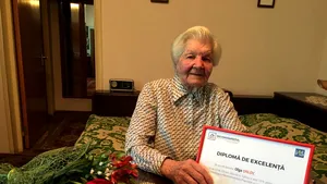 Povestea celei mai vârstnice persoane recenzate din Bucureşti. Olga Orlov are 103 ani şi locuieşte în Sectorul 6

