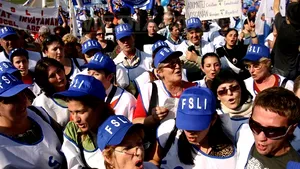 FSLI: USL ignoră protestele angajaţilor din Educaţie şi îi împinge spre grevă generală