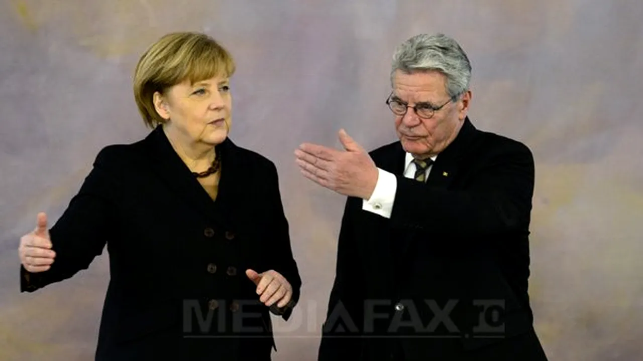 Preşedintele şi cancelarul Germaniei l-au felicitat pe Iohannis. Gauck: Vom sprijini România în consolidarea statului de drept. Merkel: Vom aprofunda relaţiile bilaterale