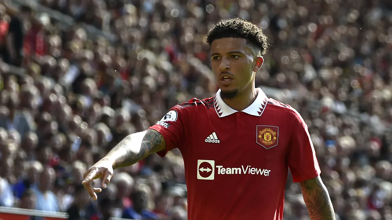 Jadon Sancho este de vânzare. Manchester United vrea să-l cedeze definitiv în ianuarie 