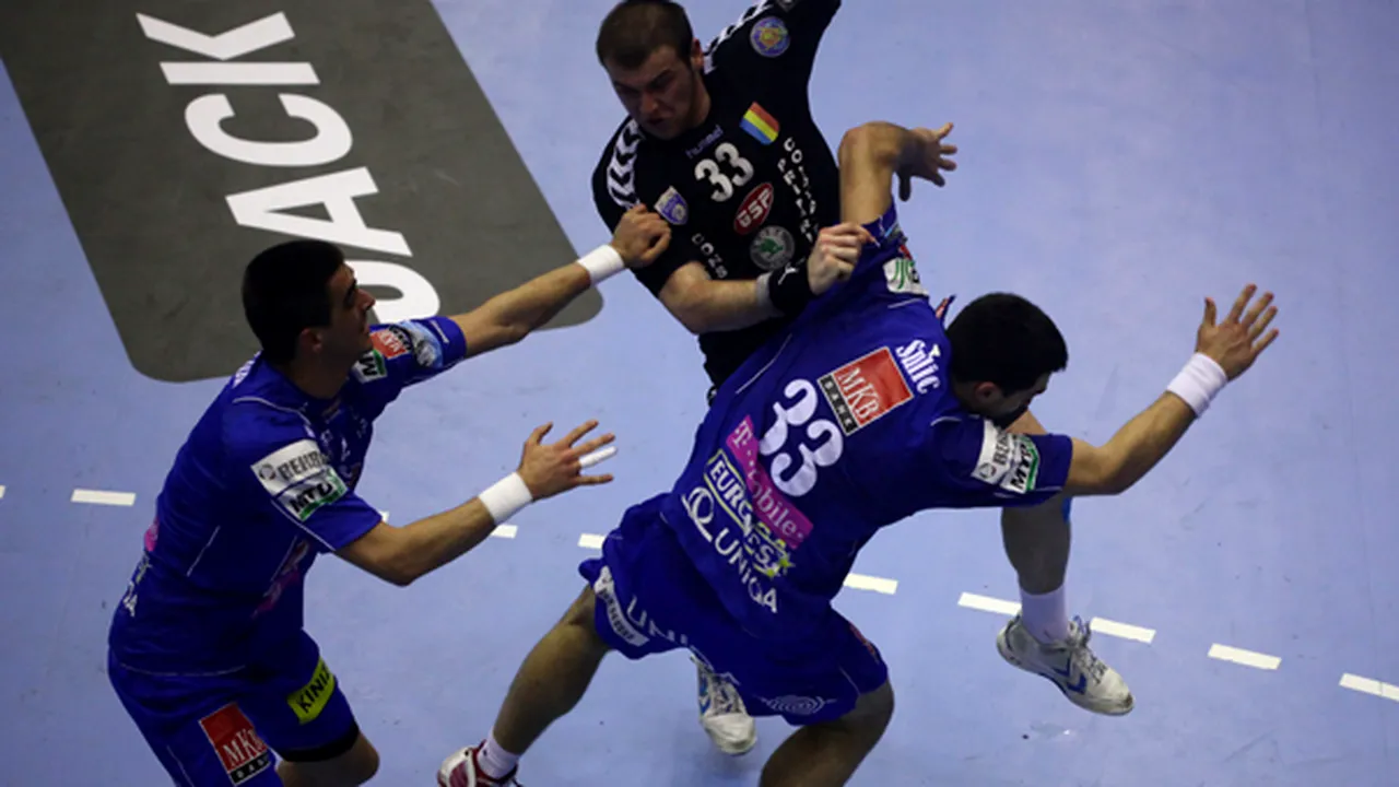 HCM Constanţa, înfrântă în turul optimilor Ligii Campionilor de MKB Veszprem