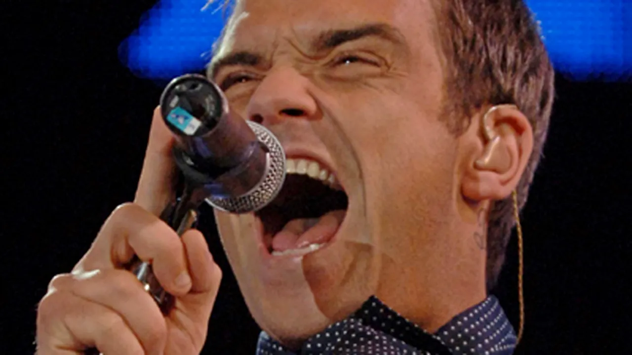 Robbie Williams a stabilit un nou record Guinness - VIDEO