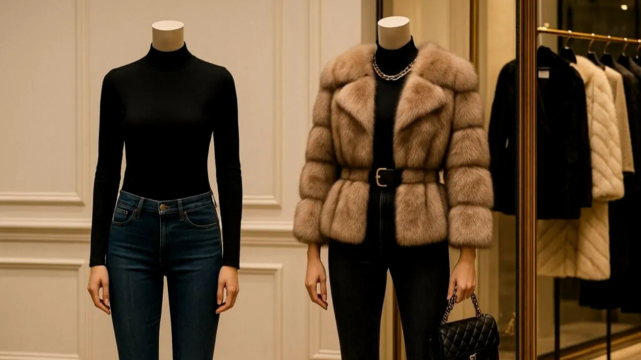 Blăniță damă elegantă: Cum să transformi o ținută simplă într-un look de lux (P)