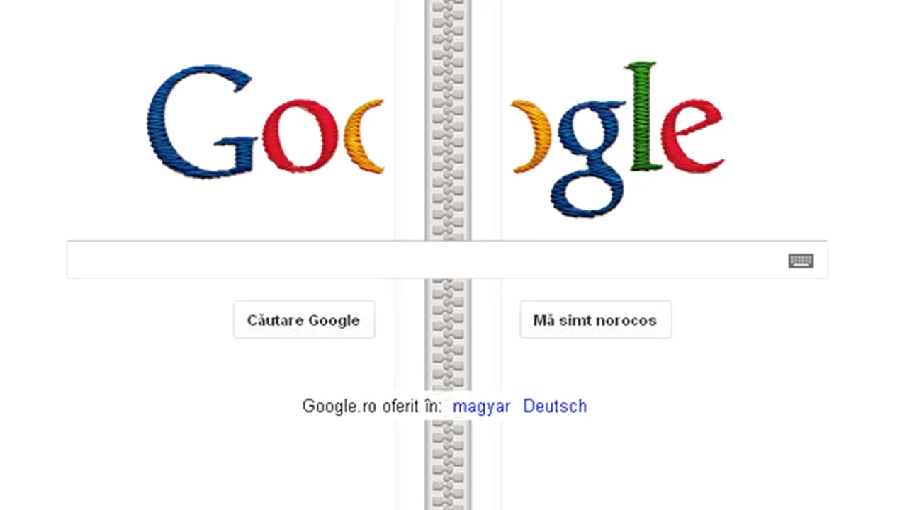 Google îl omagiază pe Gideon Sundback, inventatorul fermoarului modern