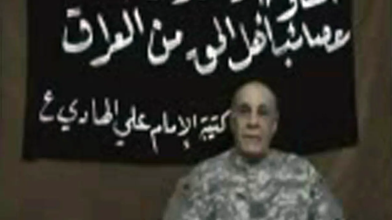 Înregistrare video cu un american ce pare să fi fost răpit în Irak