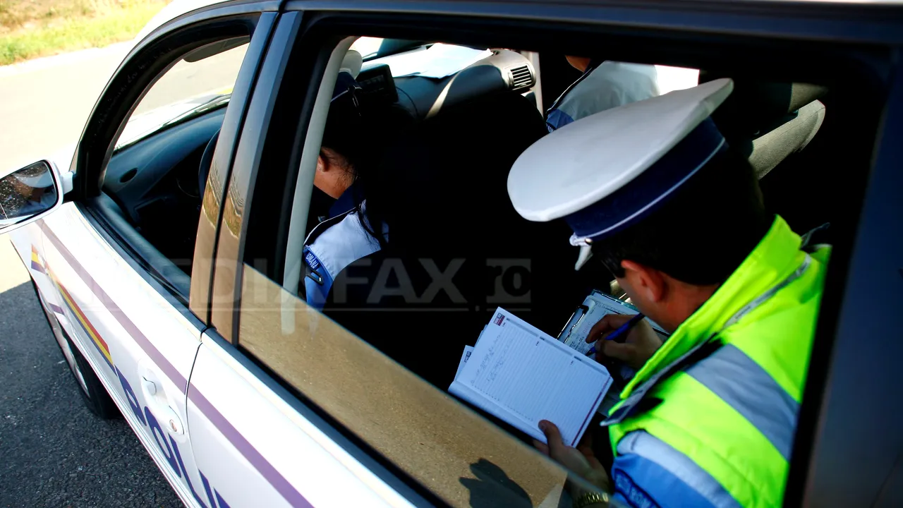 Şofer prins la Buzău conducând cu 230 de kilometri la oră