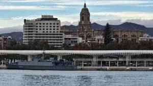 Vânătorul de mine M 270 „Sublocotenent Ion Ghiculescu” a sosit în portul militar Constanţa