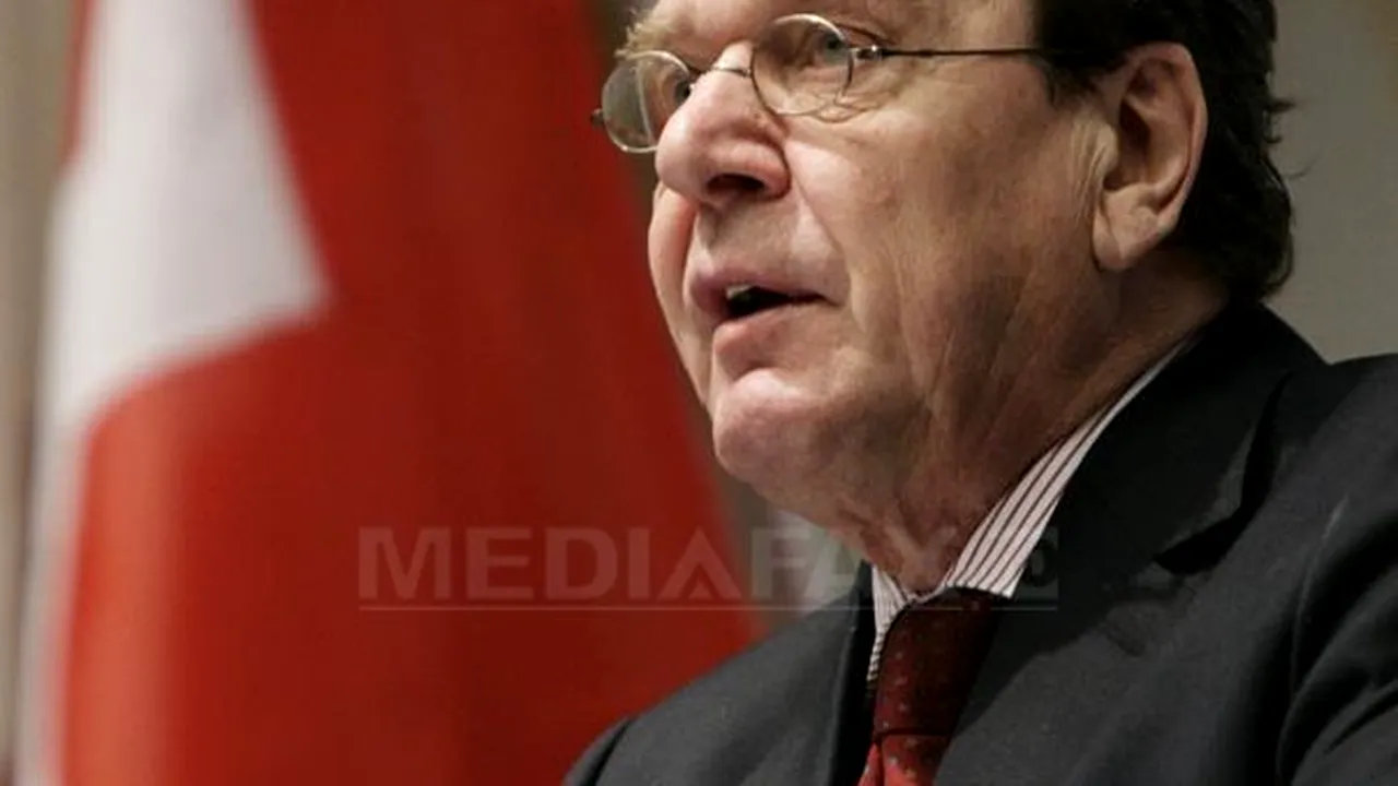 Gerhard Schröder denunţă o 
