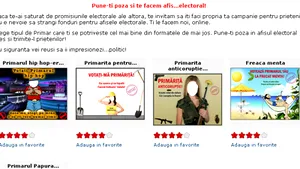 Apropo.ro sponsorizează orice utilizator cu afişe electorale online