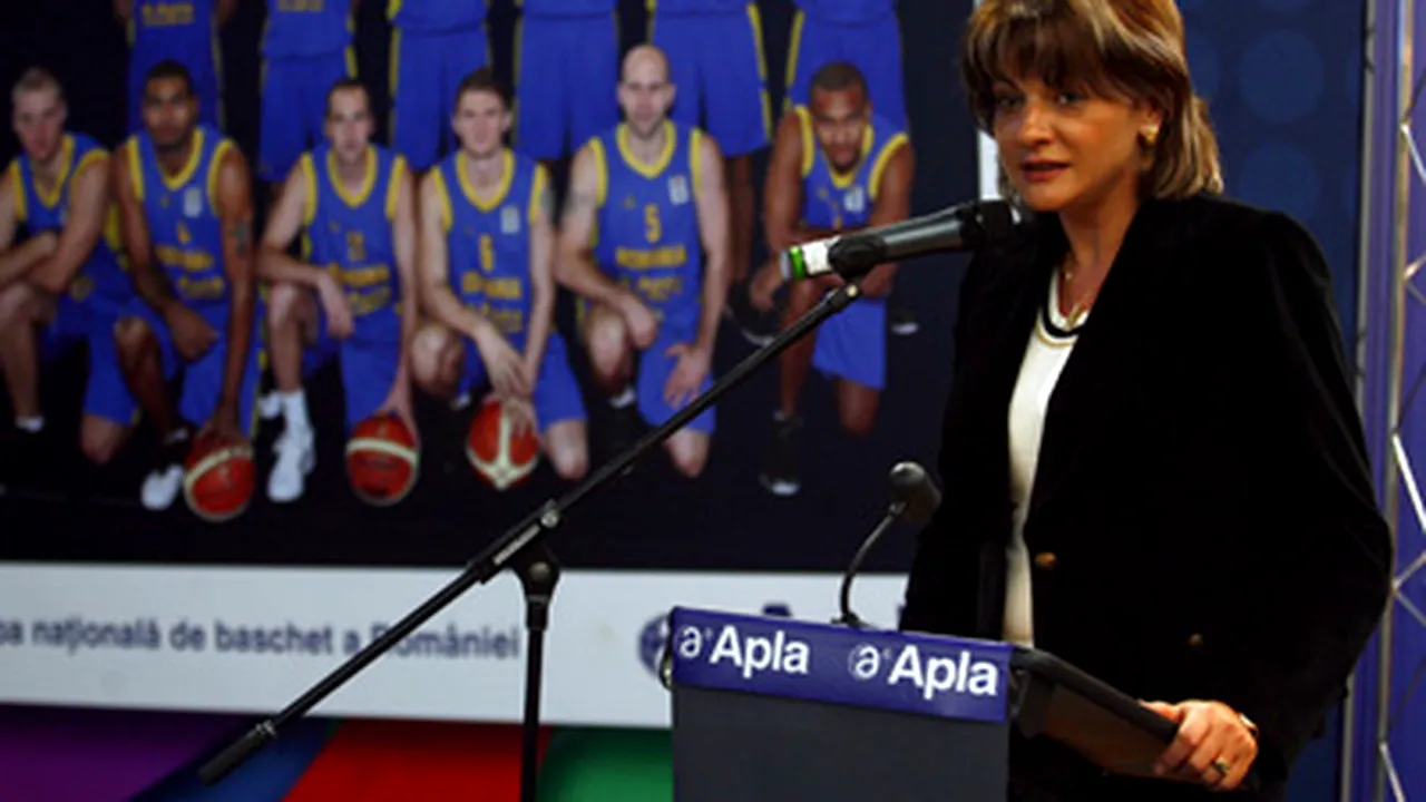 Carmen Tocală realeasă preşedinte al FR Baschet